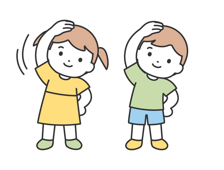 適度に目を休めて運動もしましょう