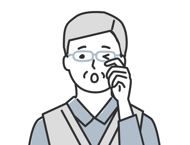 目の異物感